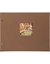 Album Bella Vista klassikaline leht, kruviköide 30x25 cm, 40 lk, 26.816 kohvipruun Album Bella Vista klassikaline leht, kruviköide 30x25 cm, 40 lk, 26.816 kohvipruun