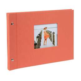 Album Bella Vista klassikaline leht, kruviköide 30x25 cm, 40 lk, 26.880 lõheroosa (oranz) Album Bella Vista klassikaline leht, kruviköide 30x25 cm, 40 lk, 26.880 lõheroosa (oranz)