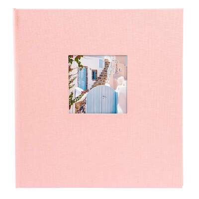 Fotoalbum Bella Vista 30x31 cm 60 lk, klassikaline leht, heleroosa 27.722