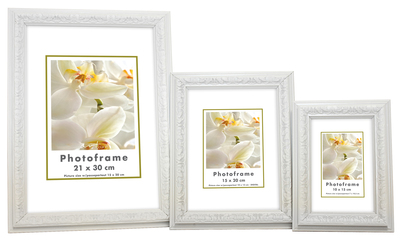 Raam Nostalgia White 15x23 cm plastik 42518