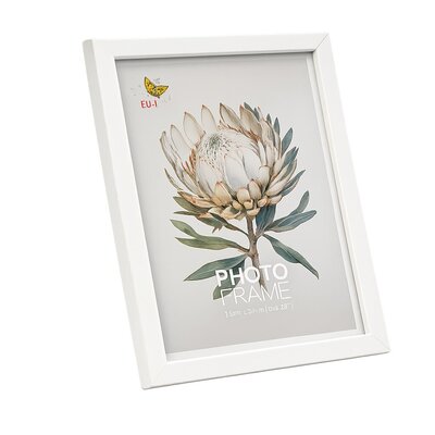 Raam 1212 White 40x50 plastik valge