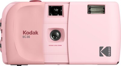 Filmikaamera Kodak EC35 Blush Pink + film Kodak Ultramax 400/24, roosa