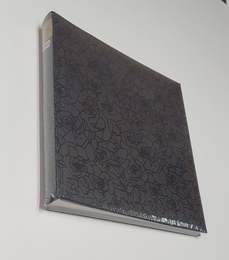 Fotoalbum Black Roses klassikaline leht 30x31 cm, 60lk must, 27.622