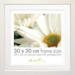 Raam Amanda Box valge 30x30 cm 76136