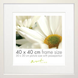 Raam Amanda Box valge 40x40 cm 76137
