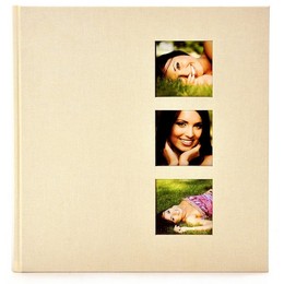 Album Style kreemikasvalge pärlmutter 30x31 cm, kl.leht, 60 lk, 27.624