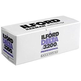 Film Ilford Delta 3200/120 mustvalge käsiilmutus