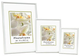 Raam Decoline White 70x100  cm plastik, pleksiklaasiga 77553