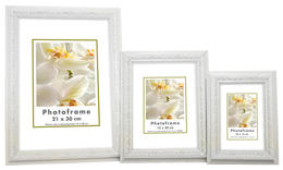 Raam Nostalgia White 15x20 cm plastik 42506