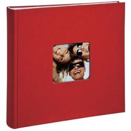 Album FUN FA-208-R klassikaline leht 30x30 cm 100 lk punane