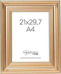 Raam Focus Charleston Gold 21x30 cm plastik
