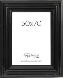 Raam Focus Charleston Black 50x70 cm plastik