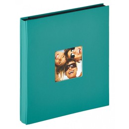Album FUN taskutega 400 fotole 10x15 cm, mereroheline 31x33 cm, EA-110-K, must leht