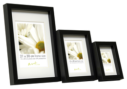 Raam Amanda Box Black 60x80 cm