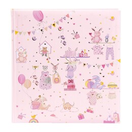 Album Wonderland roosa klassikaline leht, 25x25 cm, 60 lk 24.468