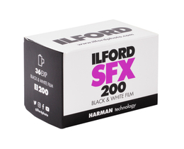 Ilford SFX 200/36 infrapuna film.