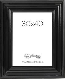 Raam Focus Charleston Black 30x40 cm plastik