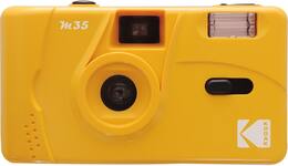 Kodak M35 korduvkasutatav filmikaamera välguga kollane, 35 mm