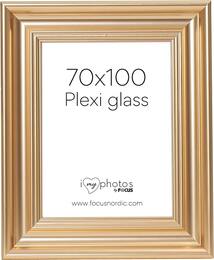 Raam Charleston Gold plexiglass 70x100 cm