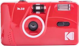 Kodak M38 Classic Flame Scarlet korduvkasutatav 35 mm filmikaamera, välguga