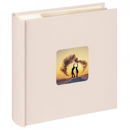Album FUN taskutega 200 fotole 10x15 cm, beez, ME-110-W