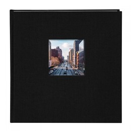 Album Bella Vista 30x31 cm 60lk, klassikaline leht,  27.897 must