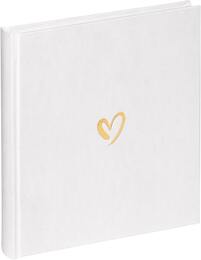 Album Walther Emotion Classic 20x20 cm, klassikaline leht, 40 lk, valge