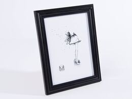 Raam Tango Wood Black puit 13x18 cm