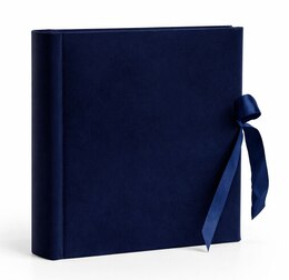 Album Velvet Indigo taskutega 200 fotole 10x15 cm, sinine, seotava paelaga
