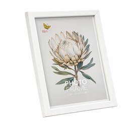 Raam 1212 White 40x50 plastik valge