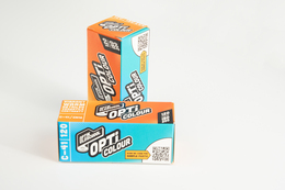 Opticolour 200/120 värvifilm, C41 ilmutus