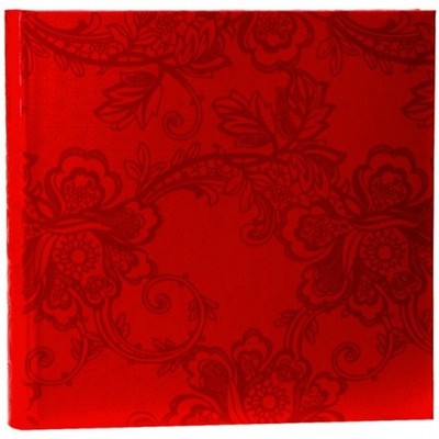 Album Sakura punane 100 lk klassikaline must leht, 30x31 cm 31.063