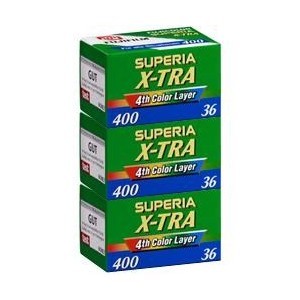 Film Fuji Superia 400/36 X-tra 3-pakk