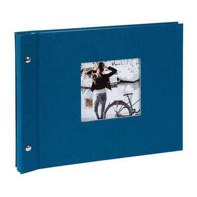 Fotoalbum Bella Vista 25x30 cm, kruviköide, kl. leht, tumesinine, 40 lk, 26.895