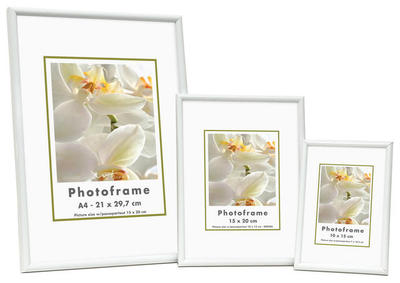 Raam Decoline White 70x100  cm plastik, pleksiklaasiga 77553