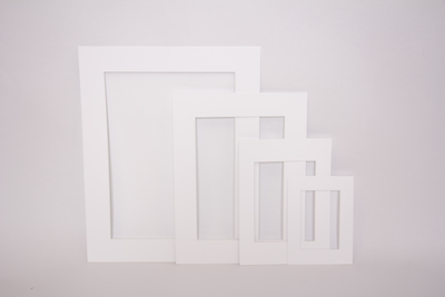 Paspartuu Extra white 40x50/29x39 cm, valge lõige 11069