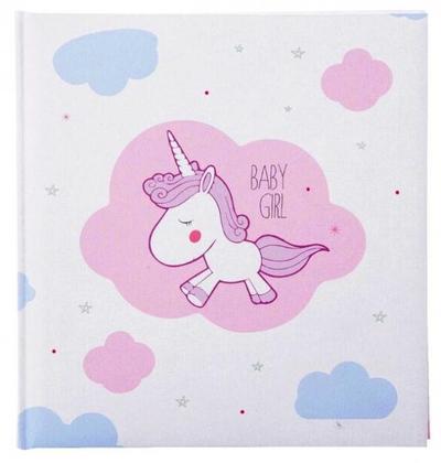 Album Unicorn Baby Girl 15.128 klassikaline leht, 30x31 cm, 60 lk