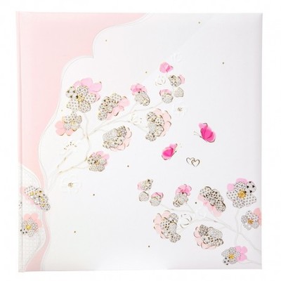 Fotoalbum Cherry Blossom klassikaline leht, 30x31 cm, 60 lk, 08.387