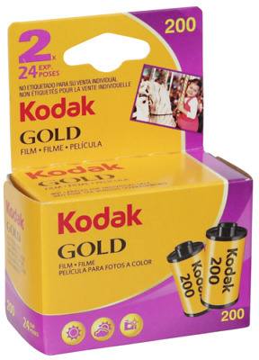 Film Kodak Gold 200/24 2-pakk