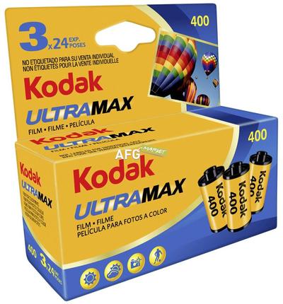 Film Kodak Ultramax 400/24, 3-pakk