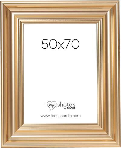 Raam Focus Charleston Gold 50x70 cm plastik