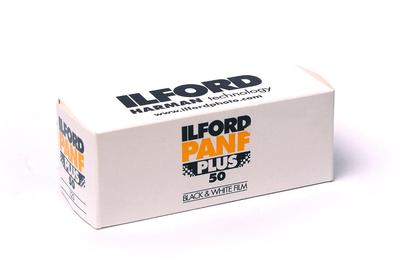 Film Ilford Pan 50 120 käsiilmutus