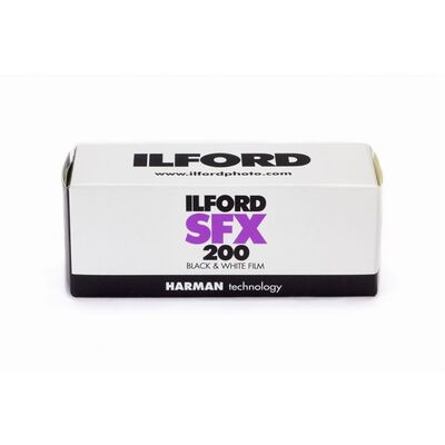 Ilford SFX 200/36 infrapuna film 120 mm