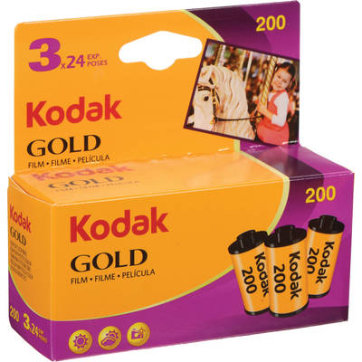 Film Kodak Gold 200/24 3-pakk 
