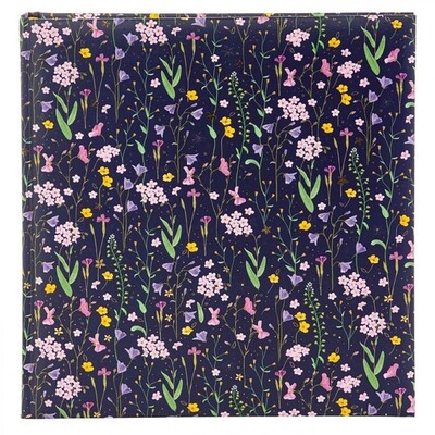 Album Meadow sinine 30x31 cm klassikaline leht, 60 lk, 27.154