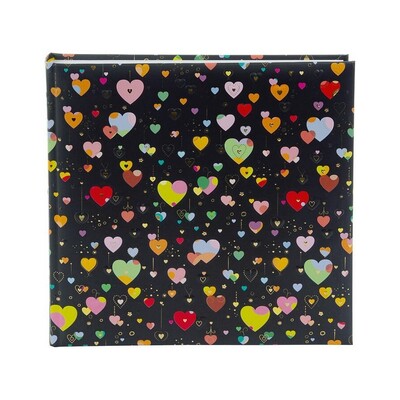 Album Heart to Heart must 25x25 cm klassikaline leht, 60 lk, 24.484