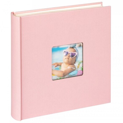 Album FUN taskutega 200 fotole 10x15 cm, heleroosa, ME-110-BR