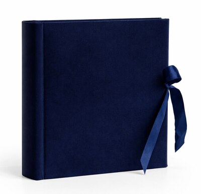 Album Velvet Indigo taskutega 200 fotole 10x15 cm, sinine, seotava paelaga