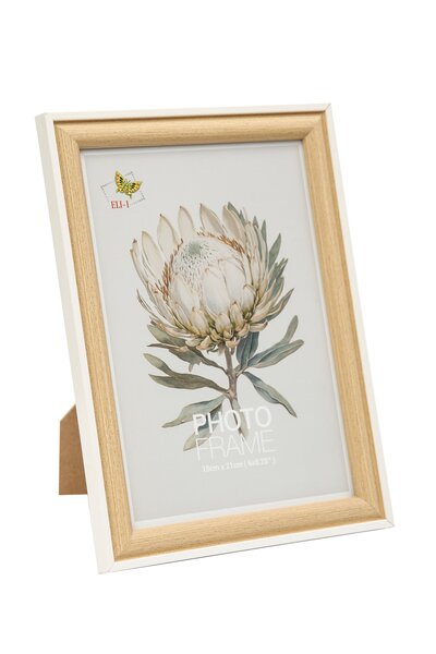 Raam Lux-1 21x30 cm plastik valge