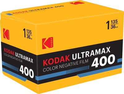 Film Eastman Kodak Ultramax 400/36, C41 värvifilm